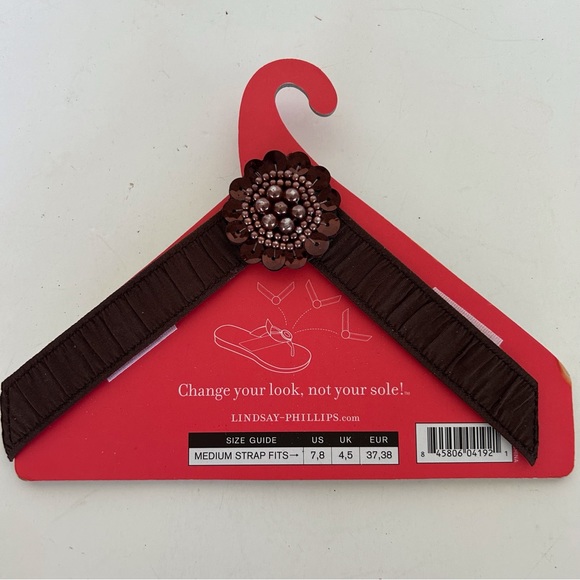 LINDSAY PHILLIPS SWITCHFLOPS SIZE MEDIUM 7/8 NWT - Picture 3 of 10